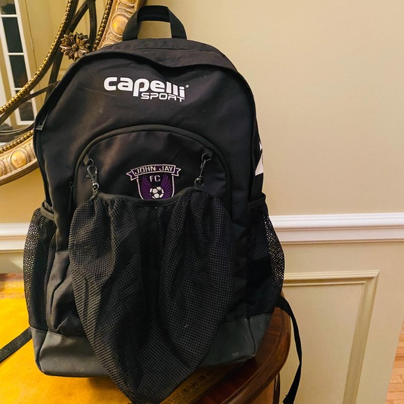 Capelli Sport Soccer Black Large Backpack - Picture 7 of 15